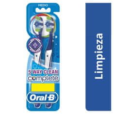 Oral-B Oral-B Complete Toothbrush Medium 2 Units 