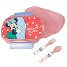 GIM Disney Minnie Summer sandwich box + cutlery set