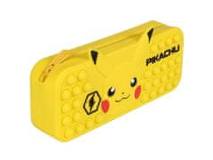 Pokémon Pokemon Pikachu Žltý, gumový peračník tuba, na zips 20x4x8 cm