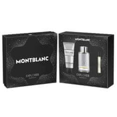 Mont Blanc Montblanc Explorer Platinum Eau De Perfume Spray 100ml Set 3 Pieces 