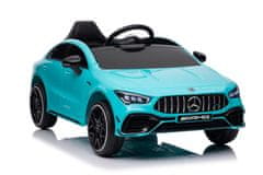 shumee Akumulátorové auto Mercedes CLA 45s AMG Turquoise 4x4