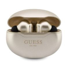 Guess Guess True Wireless Classic EST BT5.3 - slúchadlá TWS + nabíjacie puzdro (zlaté)