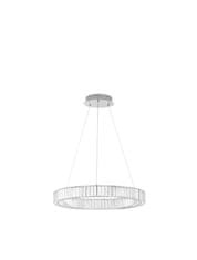 Nova Luce NOVA LUCE závesné svietidlo AURELIA chrómovaný kov a krištáľ LED 40W 230V 3500K IP20 stmievateľné 9333066