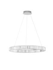 Nova Luce NOVA LUCE závesné svietidlo AURELIA chrómovaný kov a krištáľ LED 47W 230V 3500K IP20 stmievateľné 9333067