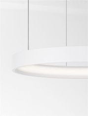 Nova Luce NOVA LUCE závesné svietidlo PERRINE biely hliník a akryl LED 30W 230V 3000K IP20 stmievateľné 9345613