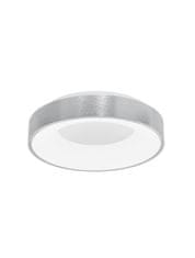 Nova Luce NOVA LUCE stropné svietidlo RANDO THIN brúsený strieborný hliník a akryl LED 30W 230V 3000K IP20 stmievateľné 9353834