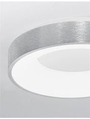 Nova Luce NOVA LUCE stropné svietidlo RANDO THIN brúsený strieborný hliník a akryl LED 30W 230V 3000K IP20 stmievateľné 9353834