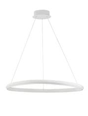 Nova Luce NOVA LUCE závesné svietidlo ARIES biely hliník a akryl LED 32W 230V 3000K IP20 stmievateľné 9357062