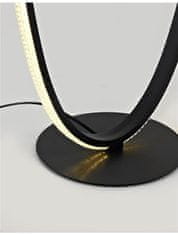 Nova Luce NOVA LUCE stojaca lampa NAGER čierny hliník a akryl LED 35W 230V 3000K IP20 9481096