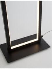 Nova Luce NOVA LUCE stojaca lampa WENNA matný čierny hliník a akryl LED 36W 230V 3000K IP20 9500812