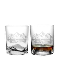Poháre whisky s ľadovým dnom a motívom HORY 320ml (4ks)
