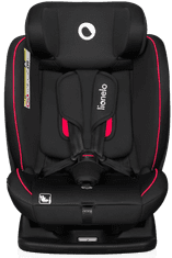 Lionelo autosedačka AART I-SIZE 2024 BLACK CARBON RED