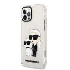 Karl Lagerfeld Obal / kryt na Apple iPhone 12 / 12 Pro transparentné - Karl Lagerfeld