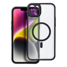 MobilMajak Obal / kryt na Apple iPhone 14 Plus čierne - Matný kryt Mag Cover