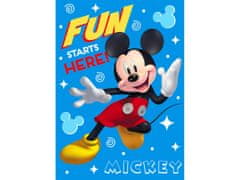Faro Tekstylia Detská deka Disney Mickey Mouse
