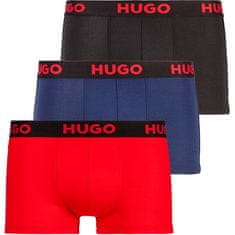 Hugo Boss 3 PACK - pánske boxerky HUGO 50496723-982 (Veľkosť M)