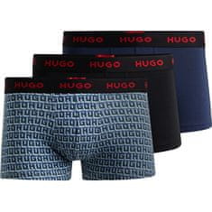 Hugo Boss 3 PACK - pánske boxerky HUGO 50517894-975 (Veľkosť M)