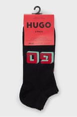 Hugo Boss 3 PACK - pánske ponožky HUGO 50518576-100 (Veľkosť 39-42)