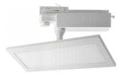 Light Impressions Light Impressions KapegoLED koľajnicový systém 3-fázový 230V Panel Track Light 110-240V AC / 50-60Hz 21,00 W 4000 K biela 300 mm 707017