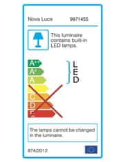 Nova Luce NOVA LUCE vonkajšie svietidlo s bodcom STAKE čierny hliník a sklo LED 5W 3000K 100-240V 21st. IP65 9971455