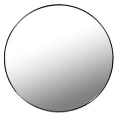 Výpredaj obliečok Čierne okrúhle zrkadlo LEOBERT - rôzne veľkosti Priemer zrkadla: 80 cm