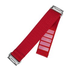 FIXED Nylonový řemínek Nylon Sporty Strap pro Garmin QuickFit 22mm, červený (FIXNST2-QF22MM-RD)