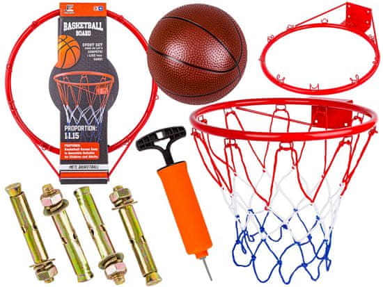 shumee Basketbalový set, Basketbal, Basketbalový kôš + lopta, Basketbal