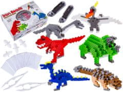 shumee Žehliaci stroj, zažehľovacie korálky, 3D DINOSAURY Set 3000 kusov