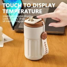 HOME & MARKER® Digitálna termoska s ukazovateľom teploty (450 ml) | SMARTSIP