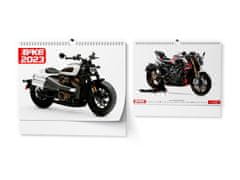 Baloušek Kalendár nástenný Motorbike - A3 
