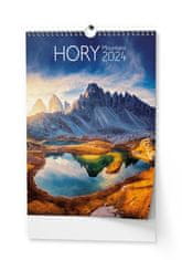 Baloušek Kalendár nástenný Hory - A3 
