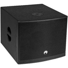 Omnitronic MOLLY-12A aktívny subwoofer, 700 W RMS, čierny