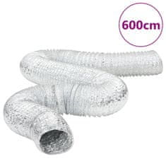 shumee Ventilačné potrubie hliníkové 6 m Ø20 cm