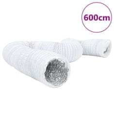 shumee Ventilačné potrubie hliník a PVC 6 m Ø15 cm