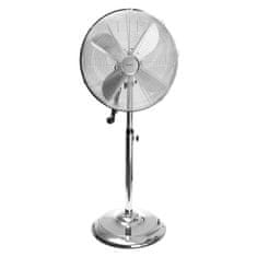 KLAUSBERG Stojaci ventilátor 40 cm 50 W Kovový Klausberg Kb-7539 Silver