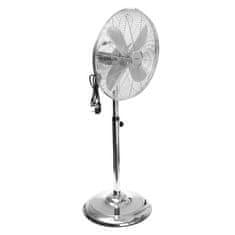 KLAUSBERG Stojaci ventilátor 40 cm 50 W Kovový Klausberg Kb-7539 Silver