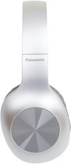 PANASONIC RB-HX220BDES, bezdrôtové slúchadlá, cez hlavu, Bluetooth, Mikrofón, XBS, 23 hodín výdrž, strieborná