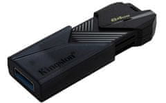 Kingston 64GB Portable USB 3.2 Gen 1 DataTraveler Exodia Onyx