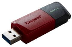 Kingston DataTraveler EXODIA M 128GB / USB 3.2 Gen1 / čierna + červená