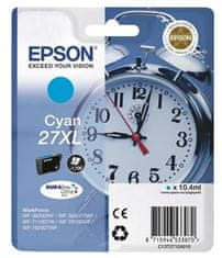 Epson Singlepack Cyan 27XL DURABrite Ultra Ink C13T27124012