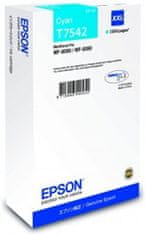 Epson atramentová náplň/ C13T754240/ WF-8090/ 8590/ 7 000 strán/ XXL azúrová