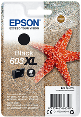 Epson siglepack, Black 603XL