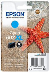 Epson siglepack, Cyan 603XL