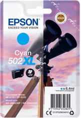 Epson singlepack,Cyan 502XL,Ink,XL