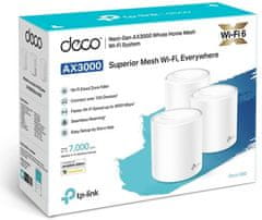 TP-LINK Deco X60(1-pack) - AX5400 Meshový Wi-Fi 6 systém pre inteligentné domácnosti - HomeCare - (1-pack)