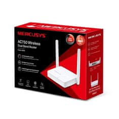 TP-LINK WiFi router MERCUSYS MR20 AC750 dual AP/router, 2x LAN, 1x WAN/300Mbps 2,4/433Mbps 5GHz