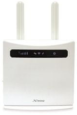 STRONG 4G LTE router 300/ Wi-Fi štandard 802.11 b/g/n/ 300 Mbit/s/ 2,4GHz/ 4x LAN (1x WAN)/ USB/ SIM slot/ biely