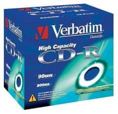 VERBATIM CD-R 800MB 40x, 10ks - médiá, Extra Protection, šperk 43428