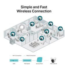 TP-LINK Kamera VIGI C440 (2.8mm) 4MPx, IP Turret, prísvit 30m