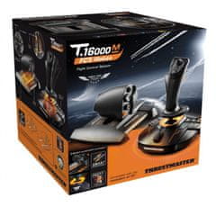 Thrustmaster Joystick T16000M FCS HOTAS, vrátane plynového pedála, pre PC (2960778)